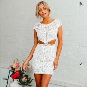 Brand new- tags still on! Hello Molly white dress